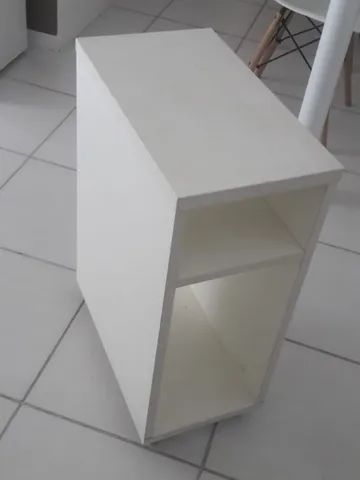Estante rack branca mdf - para gabinete de computador - Foto 3