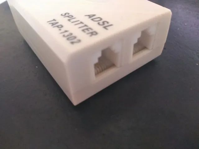 Micro Filtro Adsl Telefone rj 11 Duplo 2 Saidas - Foto 4