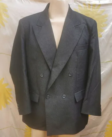 Blazer garbo cinza escuro tam 54m