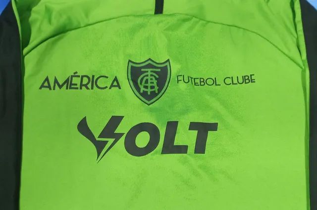 Agasalho do América Mineiro 2021/22 Volt Tamanho M Treino  - Foto 6