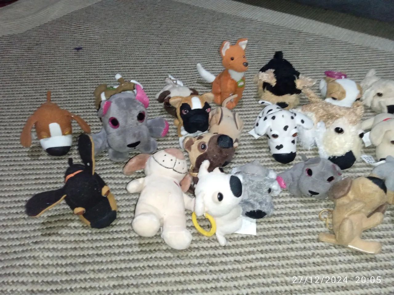 Coleção de Pelúcias de Cachorros linha McDonald's e outros 