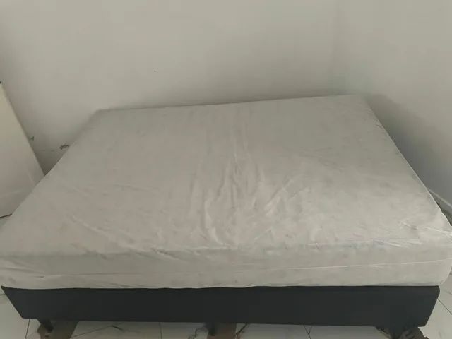 Base Sommier Ortobom Nobuck Black, Incluindo Colchão Ortobom Prata Spring - Foto 5