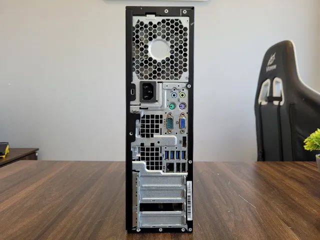 Completo Computador HP | Core i5 | Elitedesk 8300 - 3ª Geração | 120GB SSD | 8GB DDR3 - Foto 4