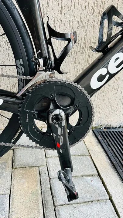 Cervélo personalizada Jumbo-Visma, SRAM Red, rodas Vision, impecável! - Foto 4