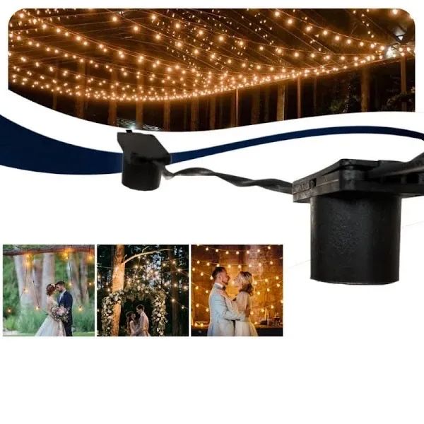Varal de led S/Lampada para Decoração - 1 metros 