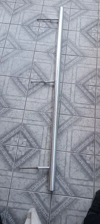 Tubo de alumínio redondo 50mm 2 polegadas barra com 1,75 metros