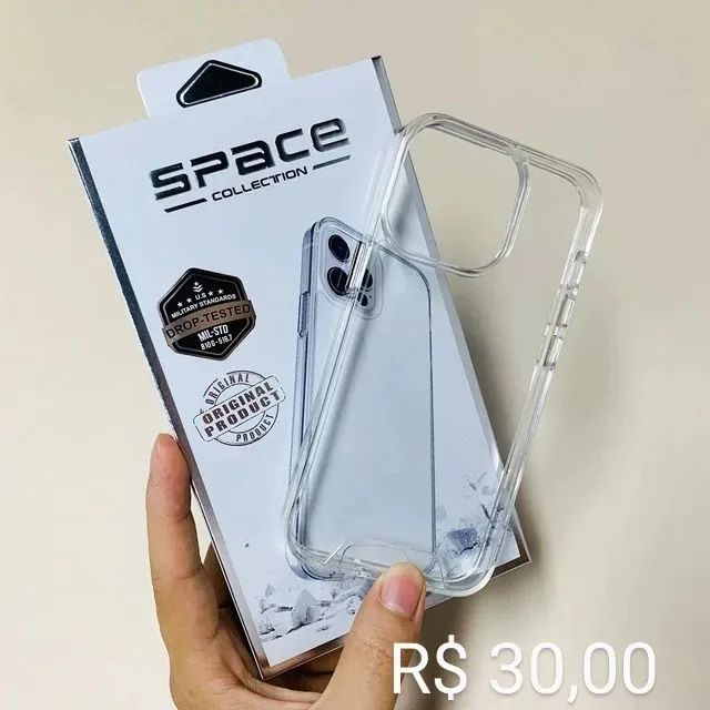 Capa transparente Space Iphone 16 16 pro e 16 pro max  - Foto 2