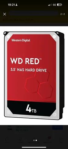 My Cloud Ex2 com 2 HDs WD RED de 4TB cada - Foto 5