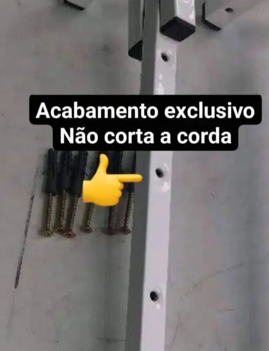 Varal de parede dobrável 64315478042242122