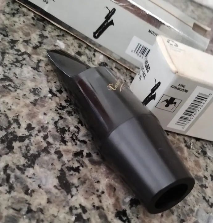 Aceito Flauta Clarineta Boquilhas menor valor+$ - Boquilha Vandoren nova Sax Baixo - Foto 2