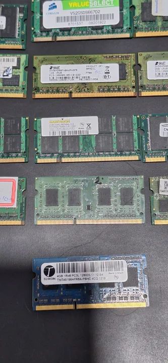 Lote de Mémorias de notebook (Leia a descrição) - Foto 3