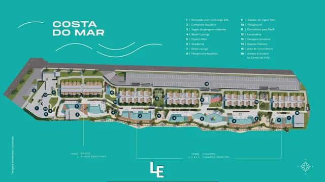 PRAIA DOS CARNEIROS - Resort com 43 m² sendo 2 quartos. ÚLTIMAS UNIDADES! - Foto 4