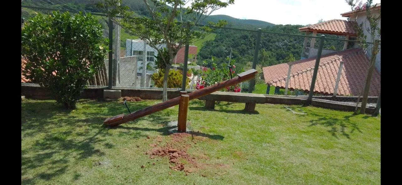 playground de madeira - Foto 5