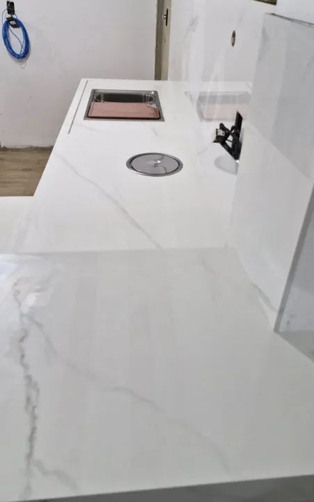 Pia de porcelanato. - Foto 5