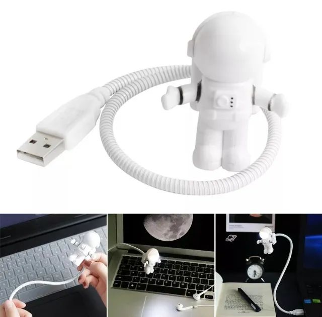 Mini Luz de Leitura USB Astronauta - Foto 5