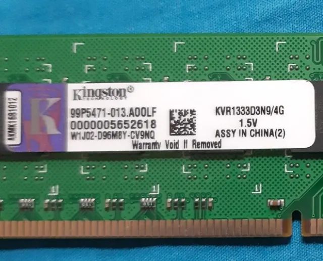 4gb DDR3 1333mhz KVR1333D3N9/4G | Memória RAM para PC Desktop - Foto 2