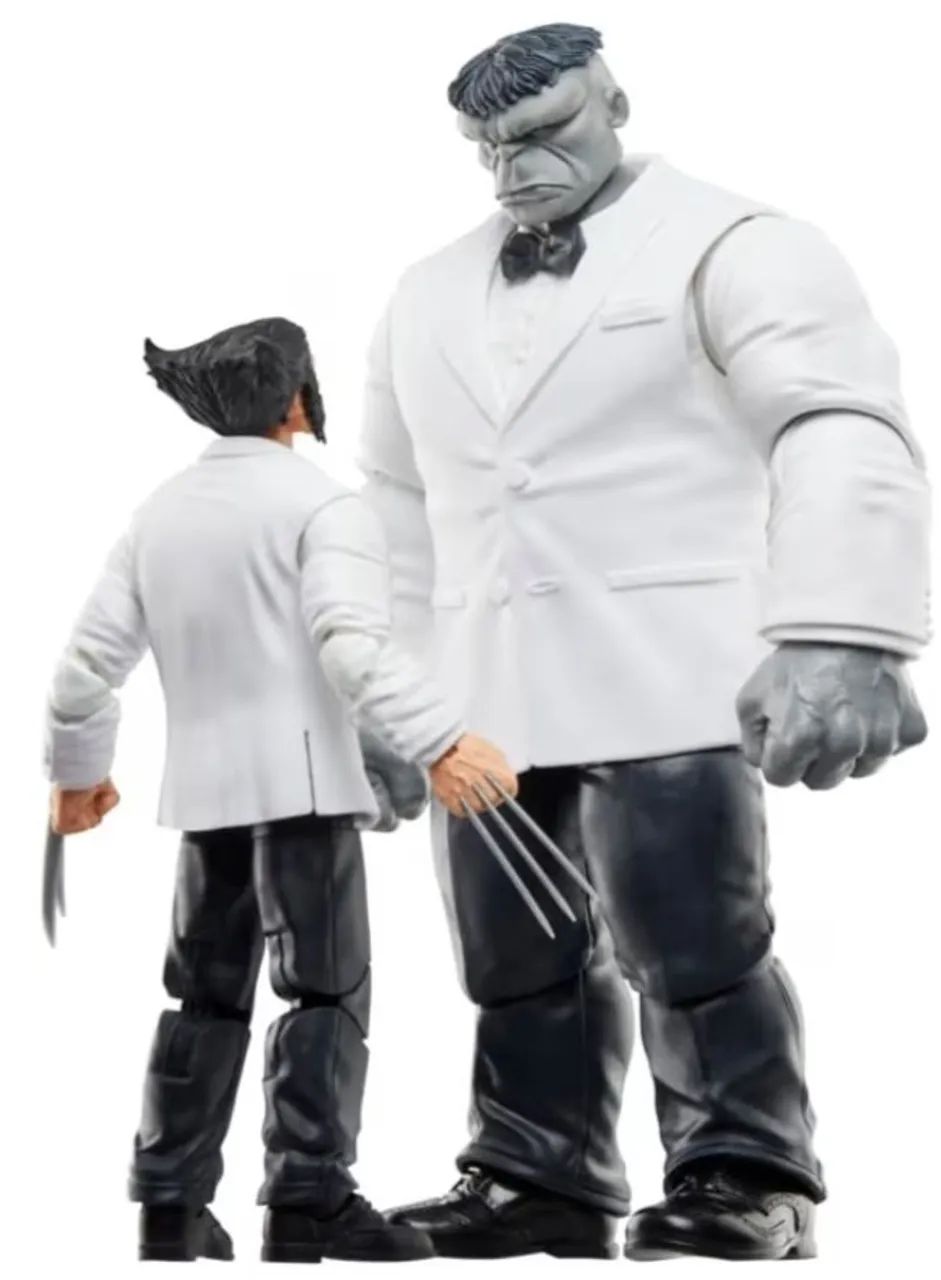 Marvel legends hulk e wolverine especial 50 anos ( patch e Joe fixit ) - Foto 4