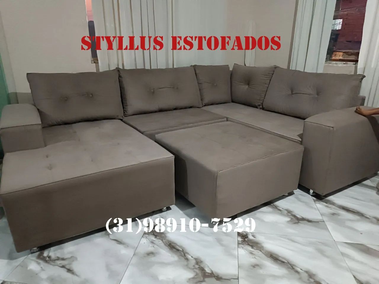 Sofá módulado coliseu novo 