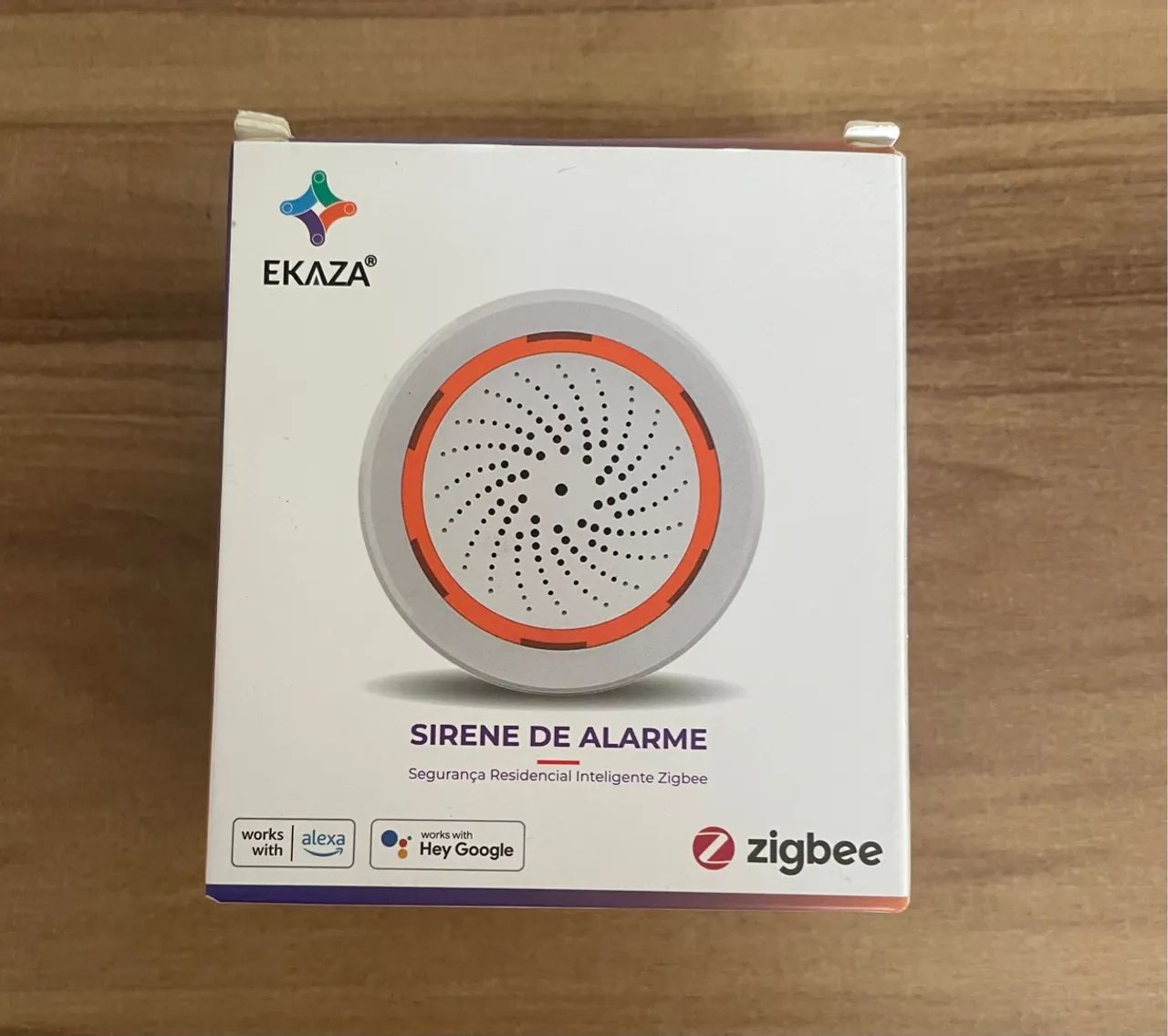 Kit Alarme e Botão de Cena Inteligente EKAZA Zigbee - Foto 2