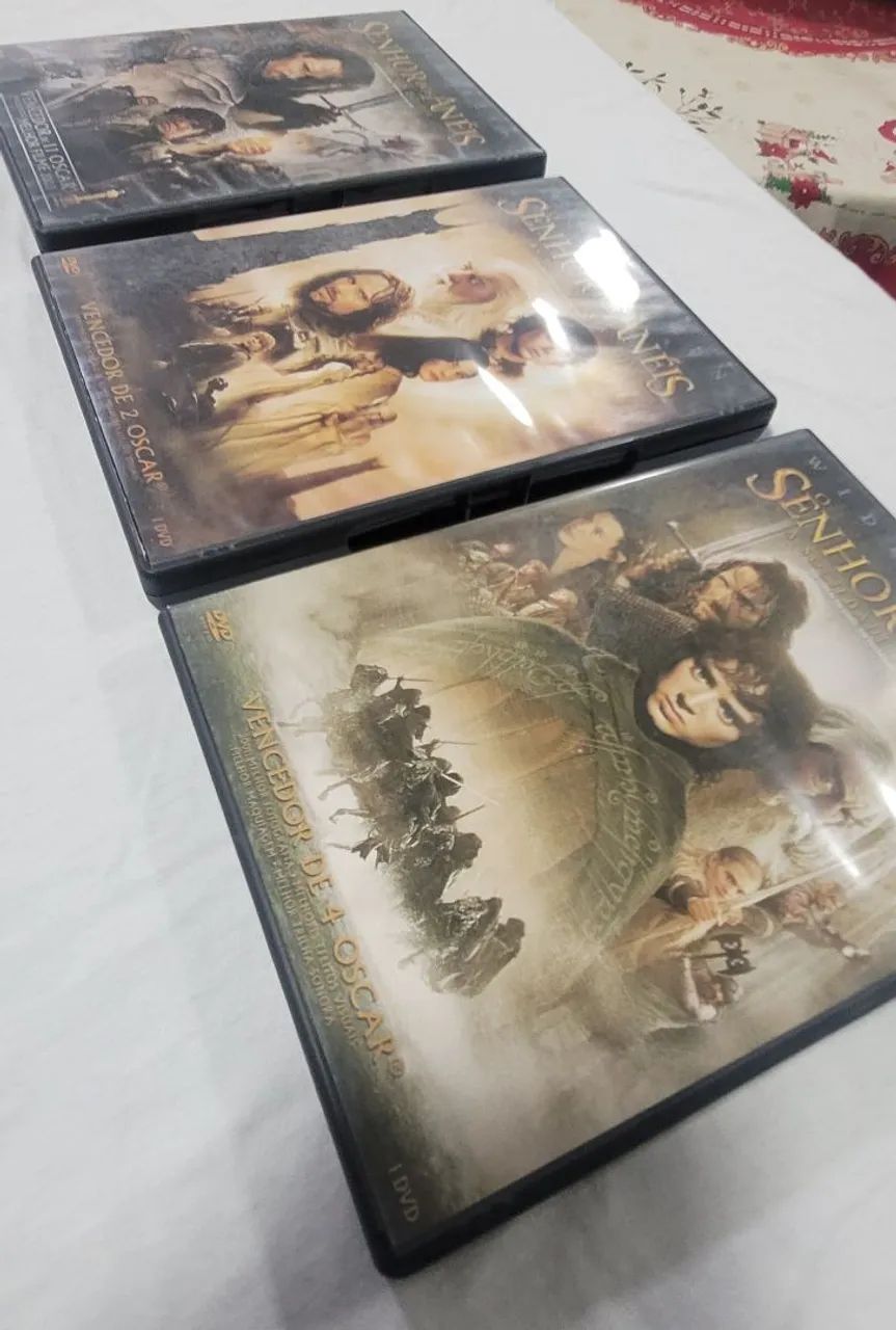 Senhor dos Anéis Coleção DVDs - Foto 3