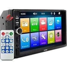 Central Multimídia Mp5 2 Din Touch Espelhamento Bluetooth Som de Carro - Foto 2