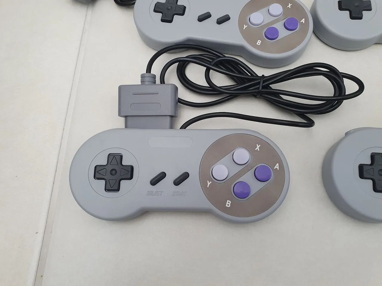 6 Controles Super Nintendo (SNES) - Foto 2