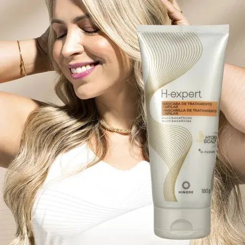 Máscara de Tratamento Capilar Multibenefícios H-Expert Hinode - Foto 4