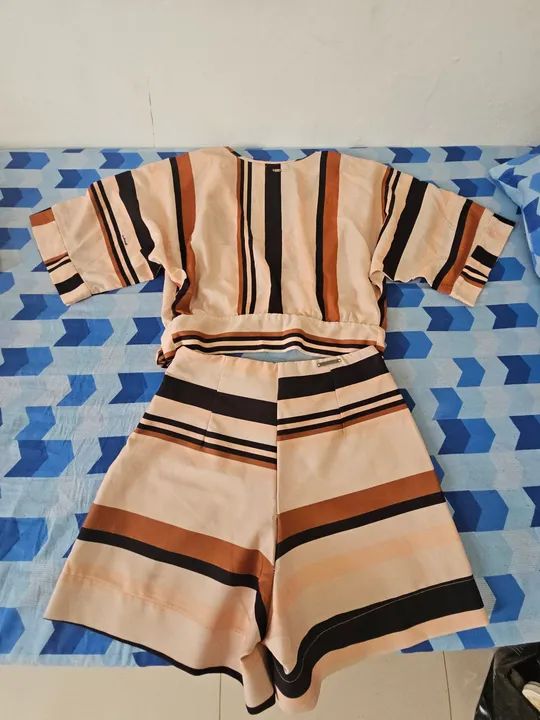 Conjunto de Shorts e Blusa ACOSTAMENTO  - Foto 2