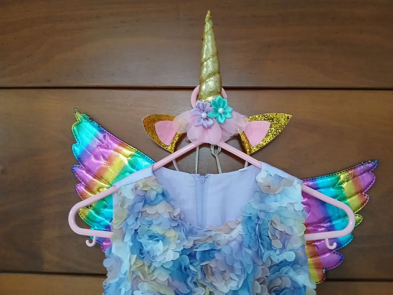 Fantasia vestido unicórnio  - Foto 5