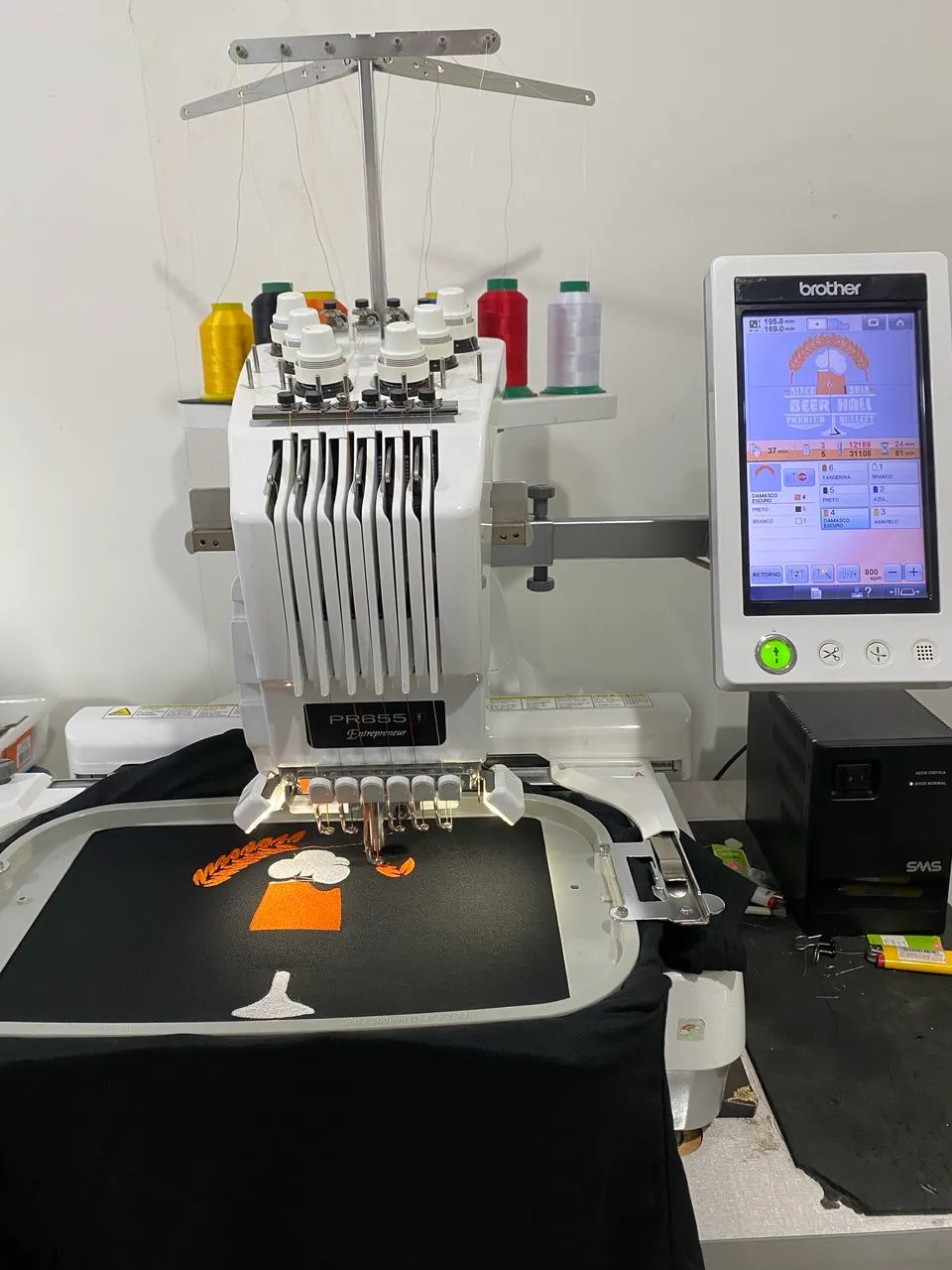 Vendo Máquina de Bordar brother PR655 - Foto 2