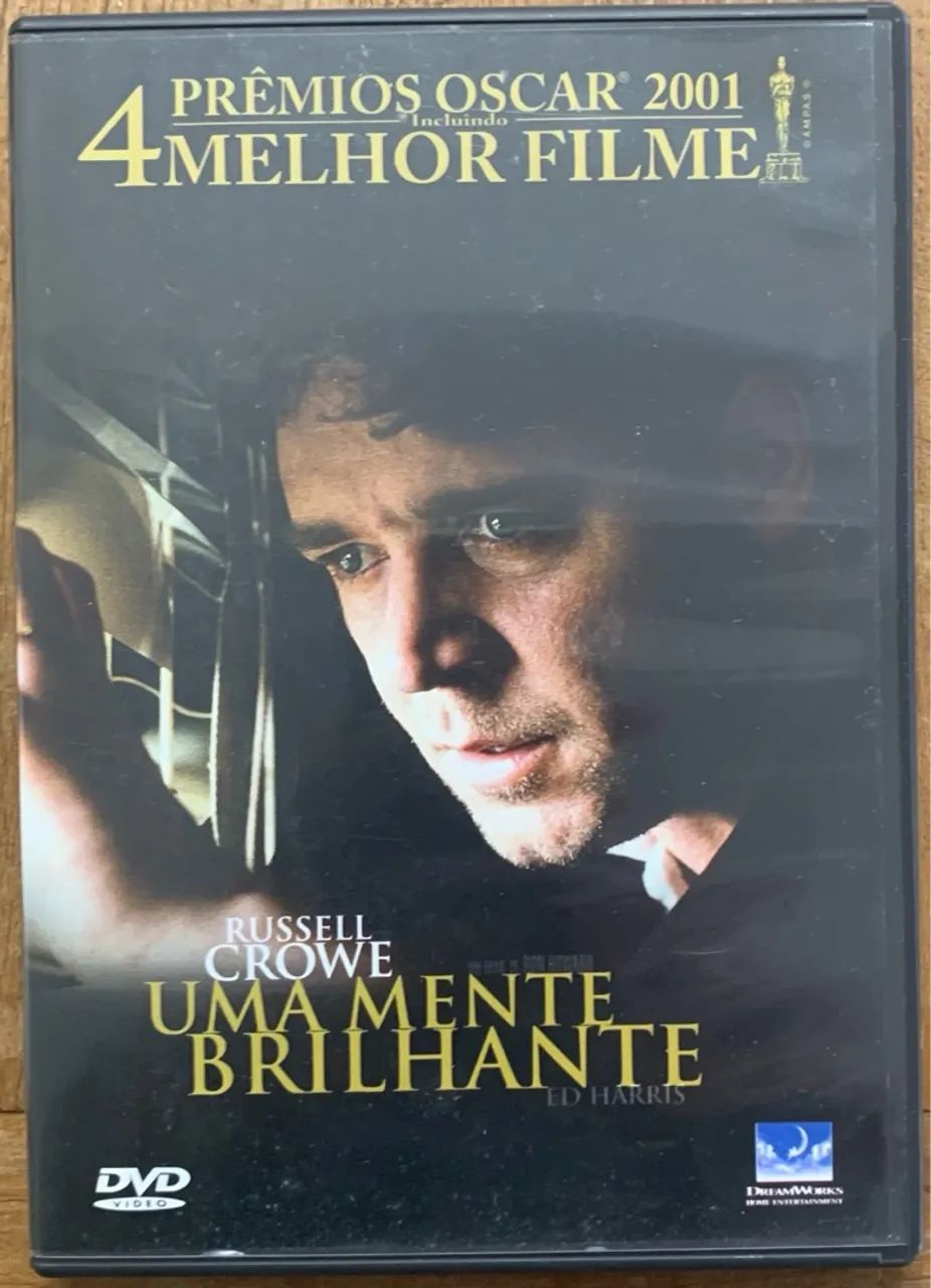 Uma Mente Brilhante - DVD - 4 Prêmios Oscar