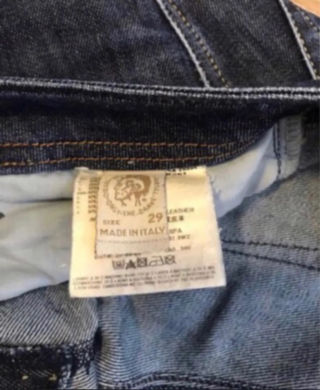 Calça Jeans Diesel Original - Azul Escuro - Foto 5