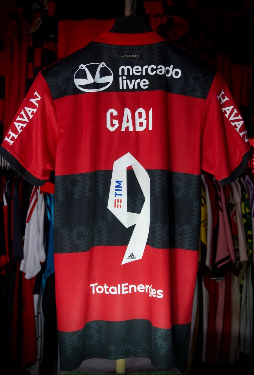 Camisa Flamengo Gabigol 2021 - Foto 2