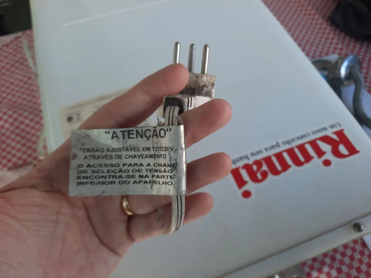 Aquecedor de água a gás Rinnai REU-1602 FEH GLP - Foto 3