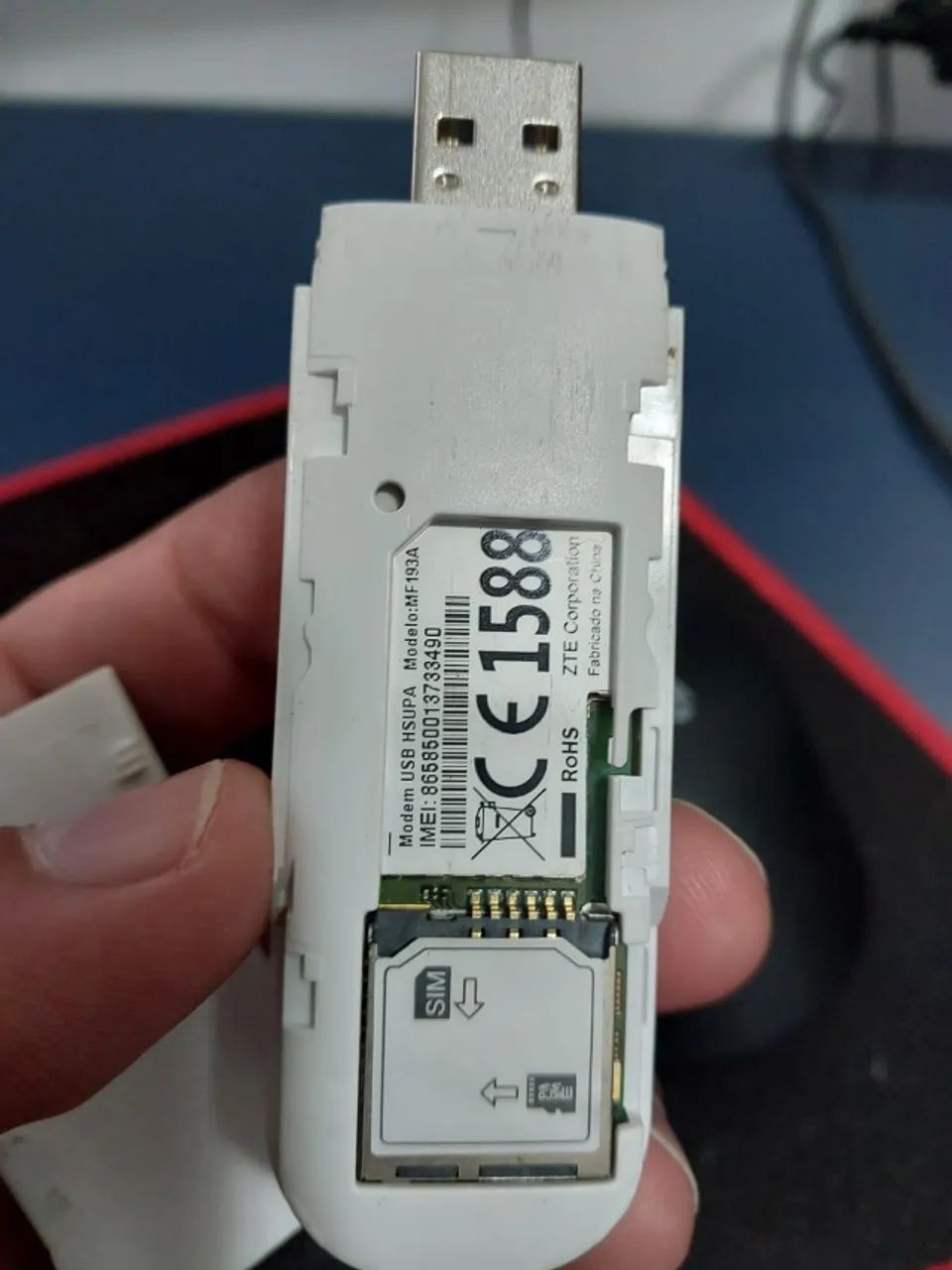 Modem 3G ZTE MF193A - Desbloqueado - Foto 2