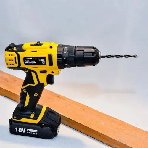 Furadeira e Parafusadeira com Impacto - Lotus- 18V