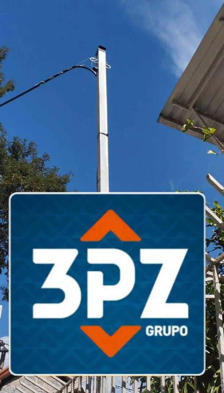 Postes Aço Galvanizado Light Residencial  - Foto 2