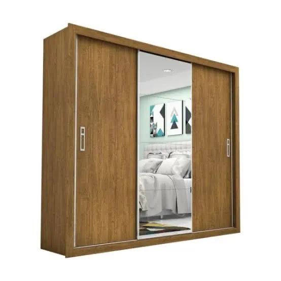Guarda Roupa Casal Marrom