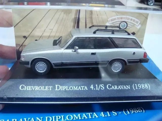Miniatura Caravan Diplomata 4.1S 1988 Inesquecíveis #1r03