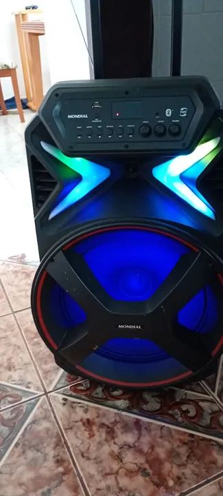 Caixa de Som Bluetooth Mondial - Foto 2