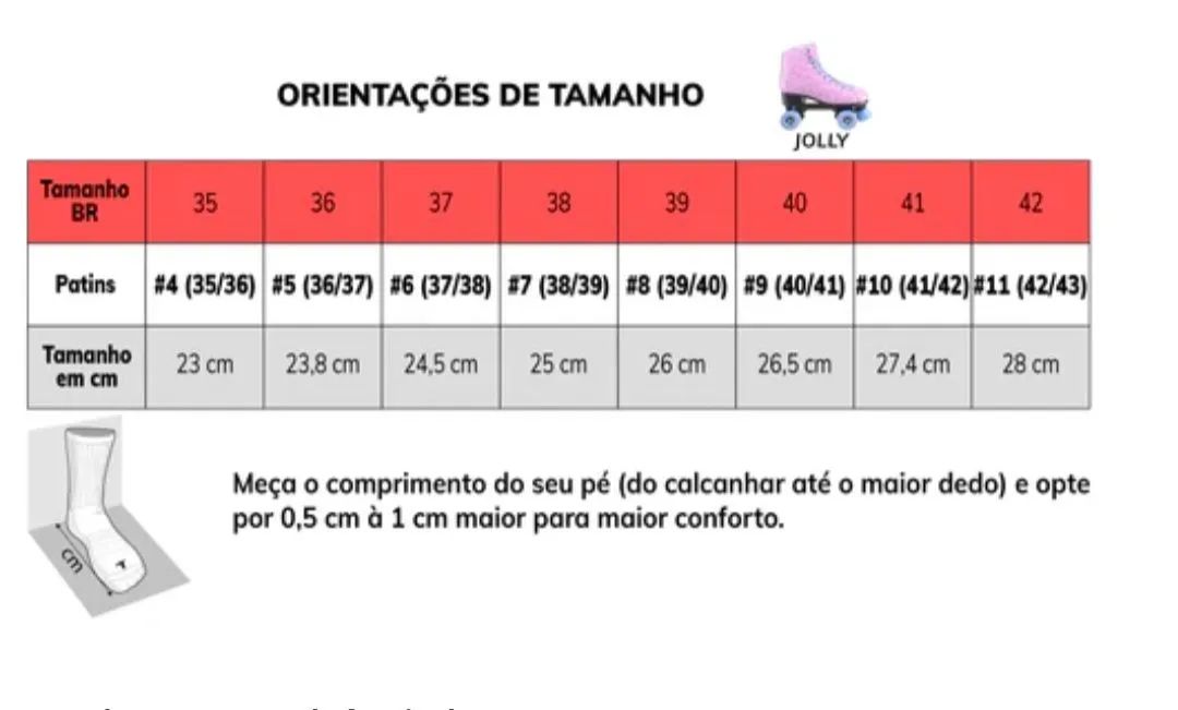 Patins Inline Jolly - Tamanho 38/39 - Foto 6