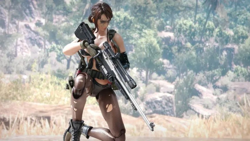 Play Arts Kai Quiet Sexy Sniper Metal Gear Solid V The Phantom