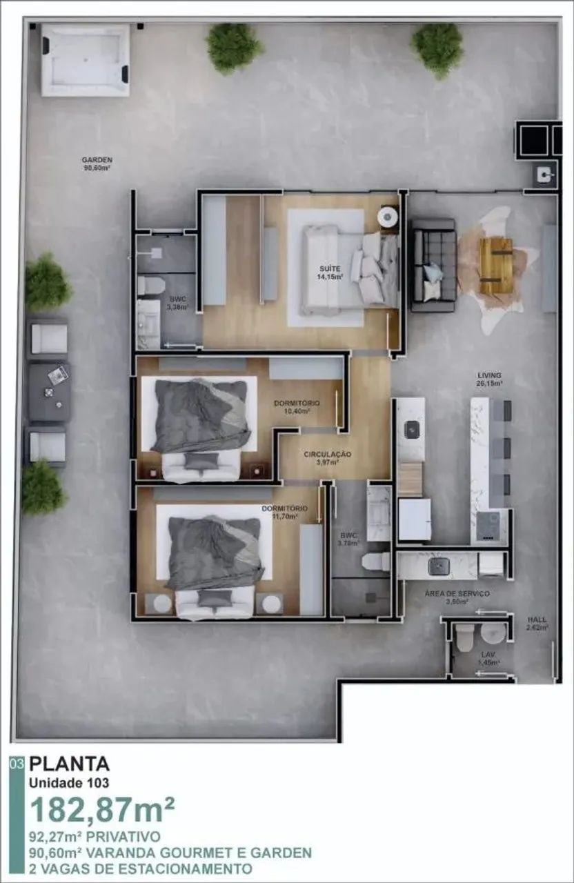 Apartamento para Venda em Balneário Piçarras, Itacolomi, 3 dormitórios, 1 suíte, 2 banheir - Foto 5