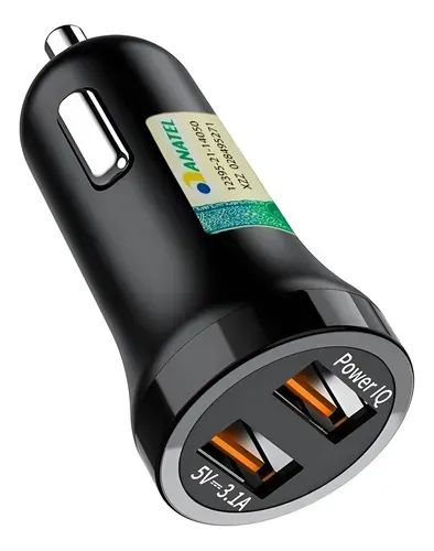 Fonte para carro 2 usb 