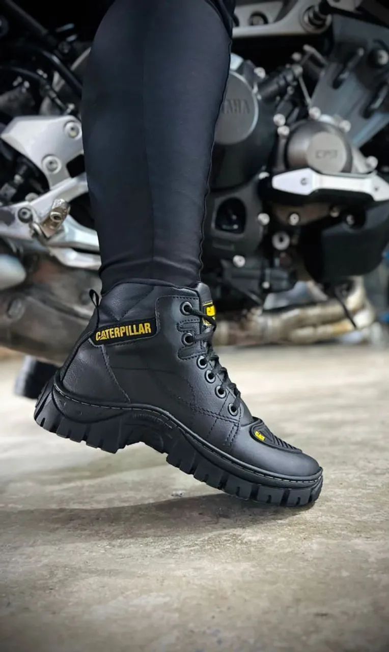 Botas masculinas motoqueiro 
