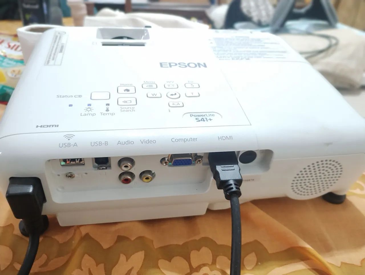 Projetor Epson S 41+ Power Lite 3LCD - Alta Qualidade de Imagem - Foto 3