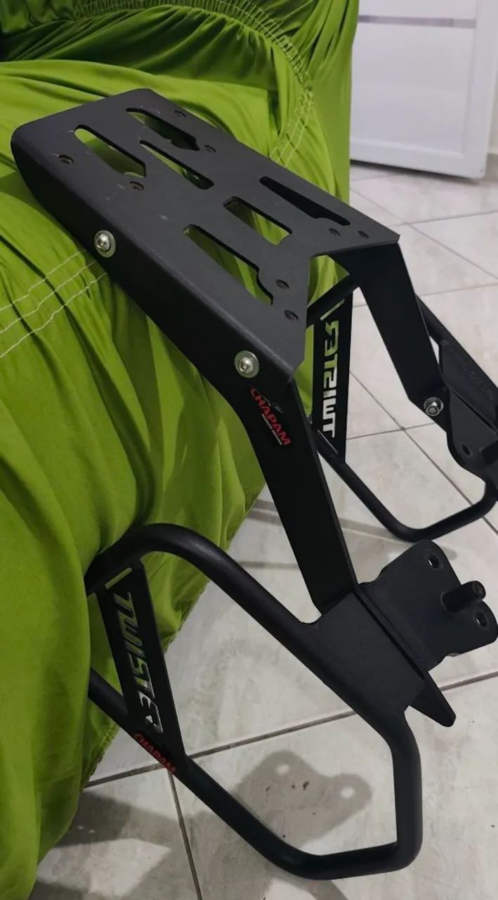 Suporte pra bauleto com protetor de carenagem 300f 2023/2026 - Foto 2