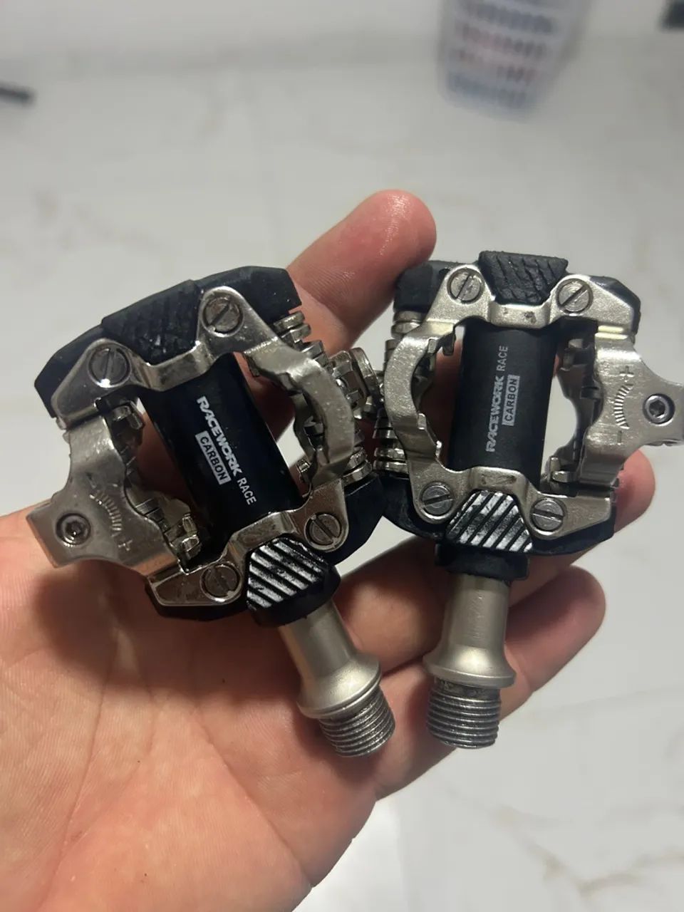 Pedal de clip Racework Carbon