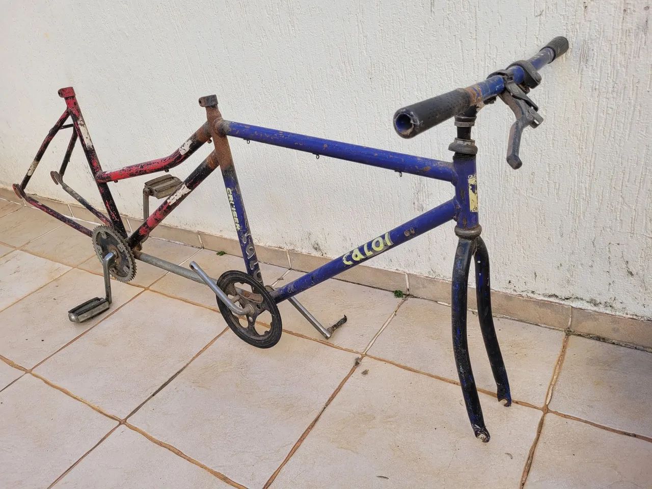 Quadro de Bicicleta Tandem Caloi Cruiser - Foto 4