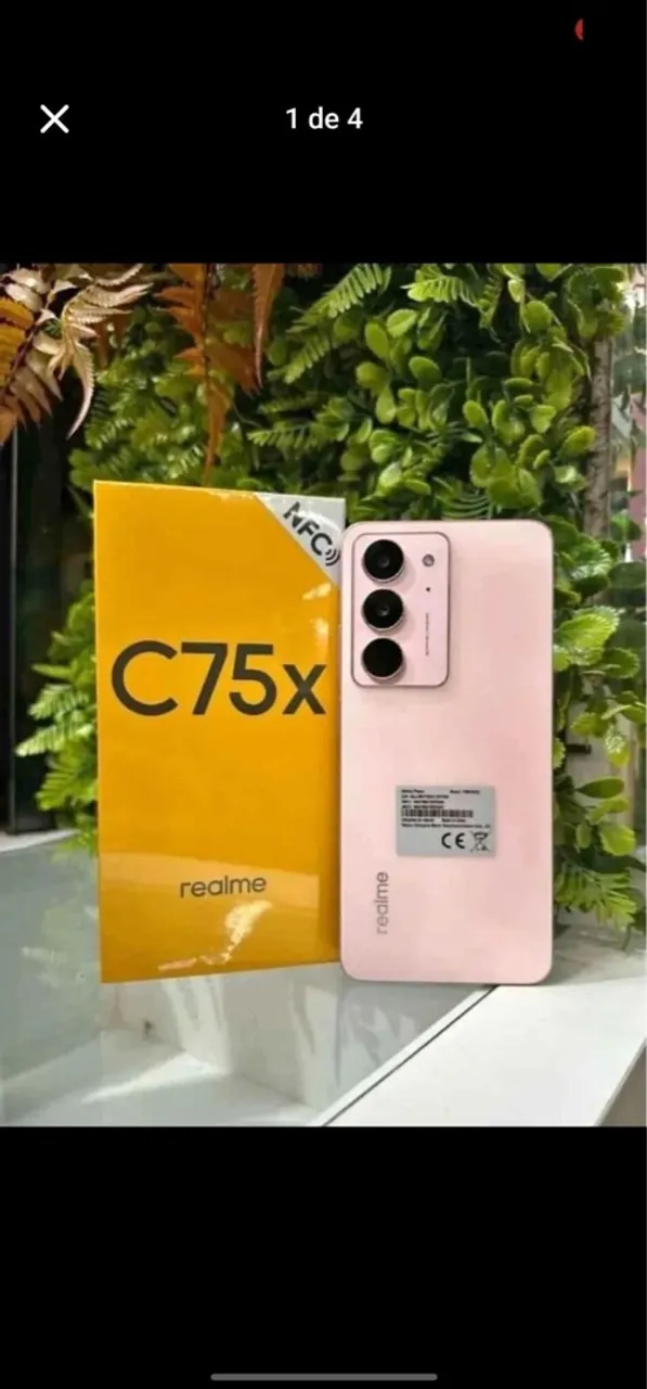 Realme C75 celular a prova d?água  